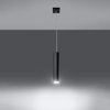 Lampa wisząca LAGOS 1 czarny