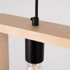 Lampa wisząca ARIES naturalne drewno