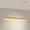 Lampa wisząca FARGE złota LED 3000K