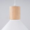 Lampa wisząca JAGA biała