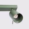 Plafon RING 4L zielony oliwkowy