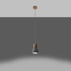 Lampa wisząca QUBIC szara