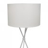 Lampa podłogowa, biała