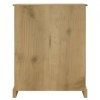 Biblioteczka w meksykańskim stylu Corona, sosna, 80x29x100 cm