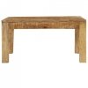 Stolik kawowy z litego drewna mango, 80 x 80 x 40 cm