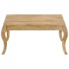 Stolik kawowy z litego drewna mango, 80x80x40 cm