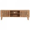 Szafka pod TV, 130 x 30 x 45 cm, lite drewno akacjowe