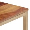 Stolik kawowy, 120x60x40 cm, lite drewno