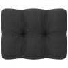 3-osobowa sofa z poduszkami, lite drewno sosnowe