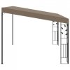 Altana przyścienna, 4 x 3 x 2,5 m, taupe