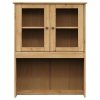 Kredens VIGO, 78x40x175 cm, lite drewno sosnowe