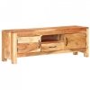 Szafka pod TV, 116x30x40 cm, lite drewno akacjowe