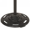Lampa podłogowa z 2 kloszami, biała, E27, żeliwo