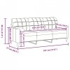 3-osobowa sofa z poduszkami, ciemnozielona, 180 cm, aksamit