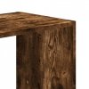 Regał, przydymiony dąb, 102x32x108 cm, materiał drewnopochodny