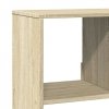 Regał, dąb sonoma, 100x33x125,5 cm, materiał drewnopochodny