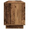 Szafka RTV z oświetleniem LED Stare drewno 193,5x41x50 cm
