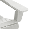 Krzesła Adirondack 2 sztuki Białe 74x82x90 cm HDPE,  Krzesło Adirondack Białe 74x82x91 cm HDPE
