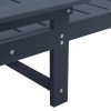 Leżaki Słoneczne 2 szt. Granatowy 162x53x98.5 cm HDPE,  Leżak Słoneczny Granatowy 53x162x98.5 cm HDPE