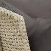 Sofa ogrodowa z poduszkami Jasnoszary polirattan