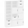 Szafki boczne 6 szt. ODDA 40x24x79 cm lite drewno sosnowe