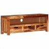 Szafka pod TV, 110x30x40 cm, lite drewno akacjowe