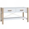 Szafka pod TV, biała, 82x38x45 cm, materiał drewnopochodny