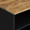 Szafka RTV, 100x33x46 cm, mango i materiał drewnopochodny
