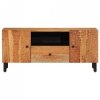 Szafka pod telewizor, 105x33x46 cm, lite drewno akacjowe