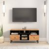 Szafka pod telewizor, 100x33x46 cm, lite drewno akacjowe