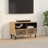 Szafka pod telewizor, 70x33x46 cm, lite drewno mango