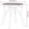 Stół ogrodowy, Ø85 cm, lite drewno akacjowe