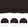 Półka, ciemnobrązowa, 80x40x(2-4) cm, wykończone drewno dębowe