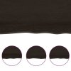 Półka, ciemnobrązowa, 120x30x(2-6) cm, wykończone drewno dębowe