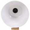Lampa stojąca, 25 W, biała, 45x45x120 cm, E27