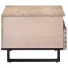 : Stolik kawowy, 80x55x40 cm, lite drewno mango