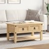 Stolik kawowy z szufladami Corona, 85x50x45 cm, drewno sosnowe