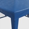 Namiot imprezowy z 8 ścianami z siatki, niebieski, 4x4 m, HDPE