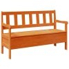 Ławka zewnętrzna  Acacia 119x76x44 cm z litego drewna sosnowego