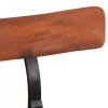 Hokery barowe 2 szt. 49x43x103 cm Drewno lite Mango