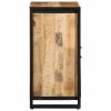 Szafka, 55x35x70 cm, lite surowe drewno mango
