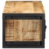 Szafka RTV 100x30x25 cm lite drewno surowe mango