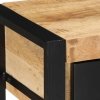 Konsola Stolik 100x35x75 cm lite drewno surowe mango