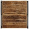 Stolik kawowy 100x100x35 cm lite drewno surowe mango