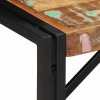 Stolik kawowy wielokolorowy 80x40x35 cm lite drewno odzyskane