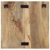 Szafka nocna, 50x27x50 cm, surowe drewno mango