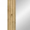 Lustro łazienkowe Brązowe 50x70x2,5 cm Drewno lite Mango