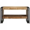 Stolik kawowy 70x50x38 cm lite drewno surowe mango