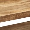 Stolik kawowy 90x50x38 cm lite drewno surowe mango
