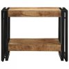Stolik kawowy 50x50x38 cm lite drewno surowe mango